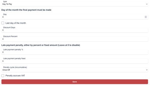 day to pay form